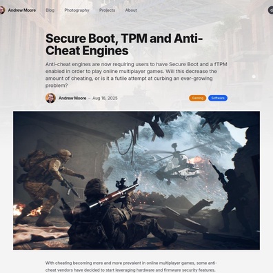 Sistem Anti-Cheat Gaming Menghadapi Cabaran Baharu Walaupun Ada Keperluan Secure Boot dan TPM
