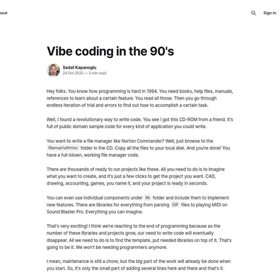 Akar Vibe Coding Era 90-an: Bagaimana Pemrograman Copy-Paste Membentuk Sebuah Generasi