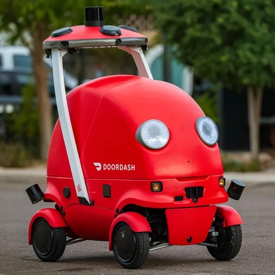 DoorDash Meluncurkan Robot Pengiriman Otonom "Dot" dengan Kemampuan Kecepatan 20 MPH dan Kapasitas Kargo 30 Pon