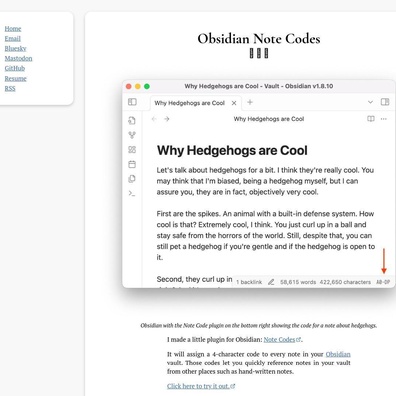 Plugin Obsidian Note Codes Menghadapi Masalah Birthday Paradox dengan Sistem Hash 4-Aksara