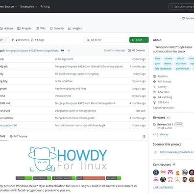เครื่องมือจดจำใบหน้า Linux ชื่อ Howdy เผชิญคำถามด้านความปลอดภัยแม้จะได้รับความนิยมเพิ่มขึ้น
