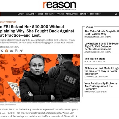 FBI Rampas $40,000 Dolar AS dari Peti Deposit Wanita Tanpa Tuduhan Khusus, Mahkamah Tolak Cabaran Perlembagaan