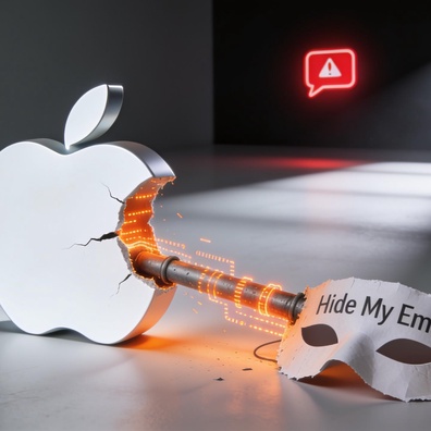 Apple の Hide My Email 機能で実際のメールアドレスが漏洩、バグは1年以上修正されず