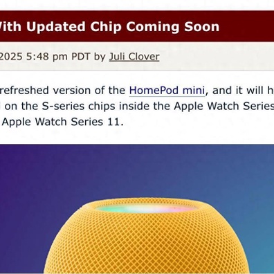 HomePod Mini Generasi Terbaru Apple Bocor dengan Upgrade Chip S11 Besar-besaran dan Dukungan Wi-Fi 6E