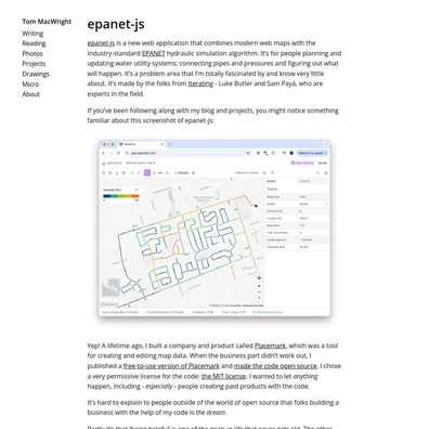 EPANET-JS 將價值一萬六千美元的供水系統設計軟體免費帶到網頁瀏覽器
