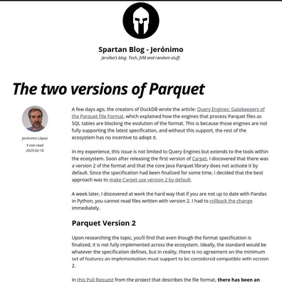 Parquet Version 2 Menunjukkan Peningkatan Performa Namun Menghadapi Hambatan Adopsi Karena Fragmentasi Ekosistem