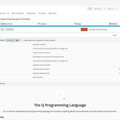 Bahasa Pemrograman Q Baru Menghadapi Masalah Tabrakan Nama dan Crash Platform