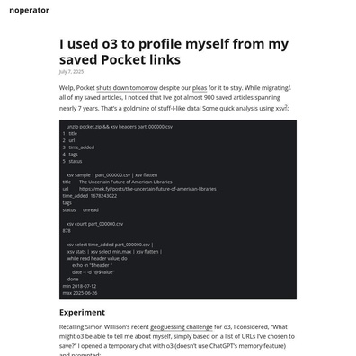 AI Models Can Build Detailed Personal Profiles from Simple Bookmark Lists