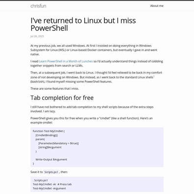 PowerShell vs Bash: Developer nổi bật những tính năng còn thiếu sau khi chuyển về Linux