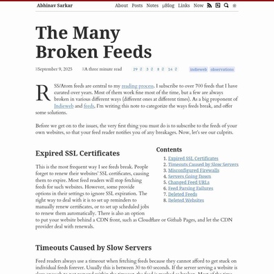 Những Thách Thức Về Độ Tin Cậy của RSS Feed Gây Khó Khăn Cho Người Tạo Nội Dung và Độc Giả