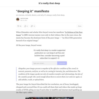 Pertempuran Mengenai "It's Not That Deep": Mengapa Analisis Budaya Mencetuskan Reaksi Kuat Dalam Talian