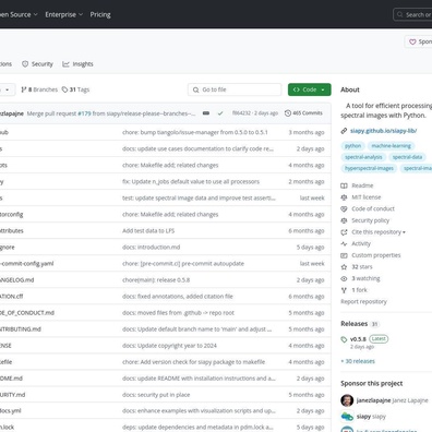 ไลบรารี Python ตัวใหม่ SiaPy เติมเต็มช่องว่างสำคัญในการวิเคราะห์ภาพสเปกตรัม แต่พบปัญหาด้านเอกสารประกอบ