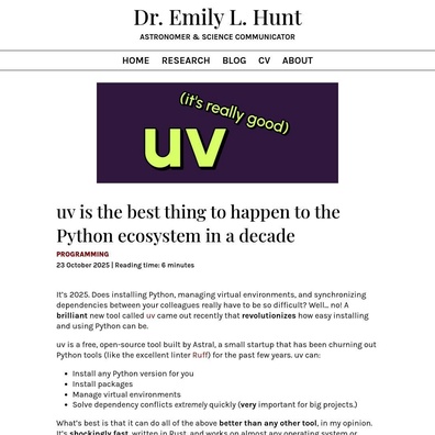 Công cụ uv của Python tạo ra cuộc cách mạng trong khi cộng đồng tranh luận về sự phân mảnh hệ sinh thái