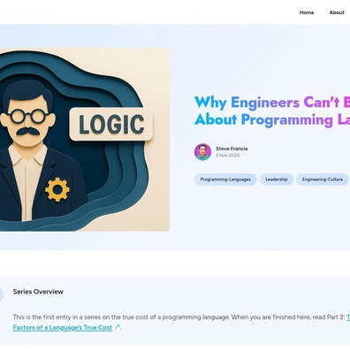 ต้นทุนที่ซ่อนเร้นของสงครามภาษาโปรแกรมมิ่ง: เมื่ออัตลักษณ์สำคัญกว่าเศรษฐศาสตร์