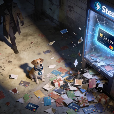 Valve 宣佈 2026 年底終止實體 Steam 禮物卡銷售，歸咎於詐騙集團持續濫用
