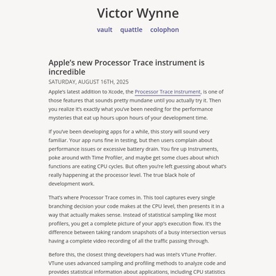 Alat Processor Trace Apple Mencetuskan Perdebatan Mengenai Keperluan Perkakasan dan Piawaian Industri