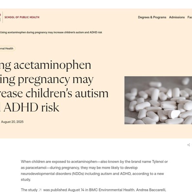 Penggunaan Acetaminophen Semasa Mengandung Dikaitkan dengan Risiko Autisme dan ADHD pada Kanak-kanak