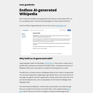 Trang Web Wikipedia Clone Được Tạo Bởi AI Đóng Cửa Sau Khi Chi Phí Scraping Tự Động Khiến Người Tạo Mất 70 Đô La Mỹ Chỉ Trong Một Đêm