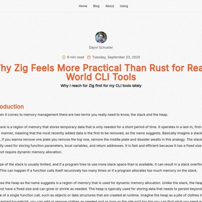 Cuộc tranh luận Rust vs Zig ngày càng gay gắt khi các nhà phát triển đặt câu hỏi về sự đánh đổi giữa an toàn bộ nhớ cho các công cụ CLI