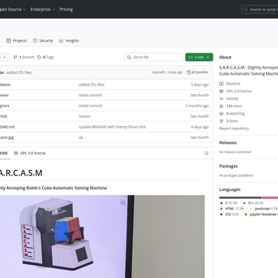 หุ่นยนต์ Rubik's Cube สร้างความฮือฮาในชุมชน ด้วยบุคลิกประชดและนวัตกรรมทางเทคนิค