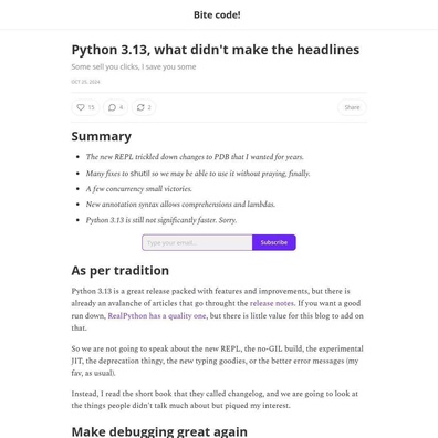 Tranh luận về hiệu năng Python 3.13: Kết quả không đồng nhất và những suy giảm bất ngờ