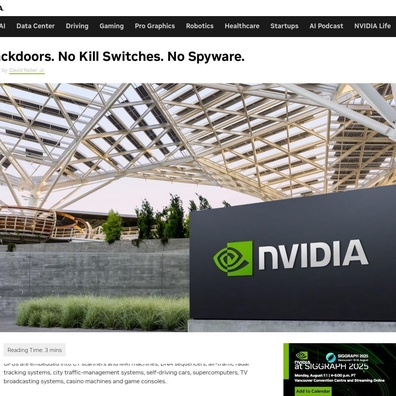 NVIDIA Menentang Usulan Mandat Kill Switch untuk Pengiriman GPU ke Luar Negeri