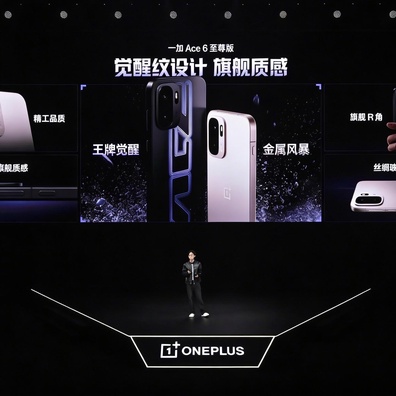 OnePlus Ace 6 Ultimate が発表:165Hz ディスプレイ、Dimensity 9500、そして「Gun God Game Handle」を搭載し 437 ドルから