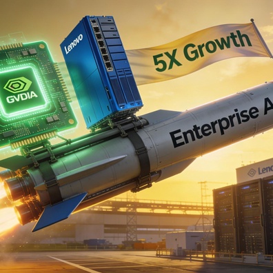 Nvidia และ Lenovo เตรียมเปิดตัวเซิร์ฟเวอร์ AI ระดับองค์กร "ปฏิวัติวงการ" ใช้ RTX Pro เป็นฐาน ตั้งเป้าการเติบโต 5 เท่าใน 2 ปี