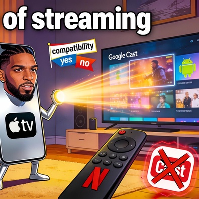 แอป Apple TV บน Android เพิ่มการรองรับ Google Cast ขัดแย้งกับการเคลื่อนไหวล่าสุดของ Netflix