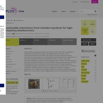 Elektronik Berkuasakan Kulat: Dari Fantasi Fiksyen Sains kepada Realiti Baru Muncul