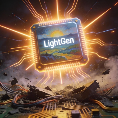 Shanghai Jiao Tong University Unveils LightGen: A Revolutionary All-Optical AI Chip for Generative Tasks