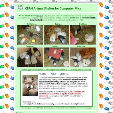 Tempat Penampungan Mouse Komputer yang Unik dari CERN Membangkitkan Nostalgia akan Masa Lalu Internet yang Penuh Kreativitas