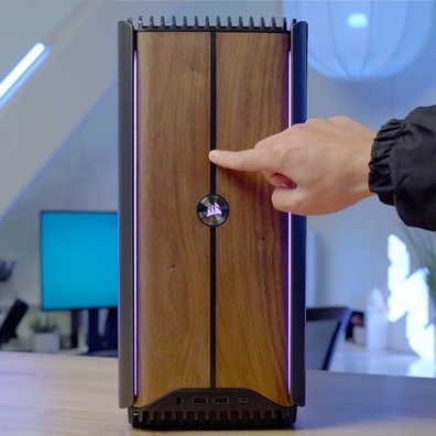 Corsair One i600 釋出:配備真實木質面板和 RTX 5080,售價 4999 美元