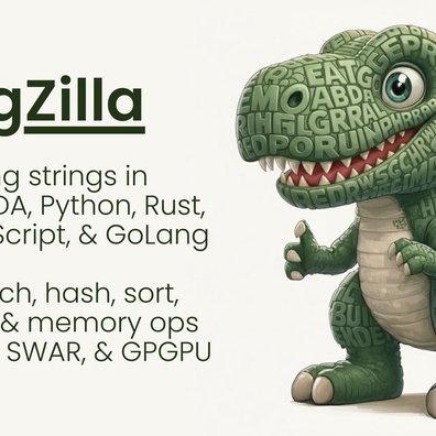 StringZilla v1.0 Menghadirkan Peningkatan Performa 109x Lebih Cepat dari NVIDIA H100 dalam Pemrosesan String