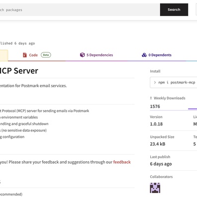 Phát hiện MCP Server độc hại đầu tiên: Backdoor Postmark âm thầm đánh cắp hàng nghìn email