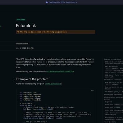 FutureLock: กับดักลับใน Rust Async Programming ที่ทำให้แม้แต่มืออาชีพยังต้องสะดุด