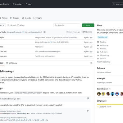 WebMonkeys: Perpustakaan Pemrosesan Paralel GPU Sederhana Menghadapi Tantangan Pemeliharaan