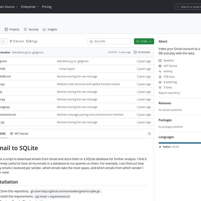 Alat Gmail ke SQLite Memicu Diskusi tentang Manajemen Data Email dan Privasi