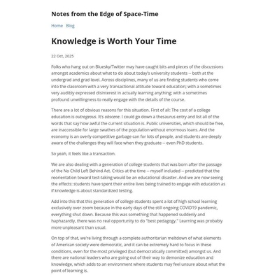 วิกฤตความอยากรู้: วิธีที่แวดวงวิชาการสมัยใหม่กำลังล้มเหลวต่อผู้แสวงหาความรู้