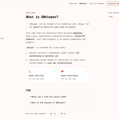 OWhisper Diluncurkan sebagai Server Speech-to-Text Lokal dengan Streaming Real-Time dan Dukungan Linux
