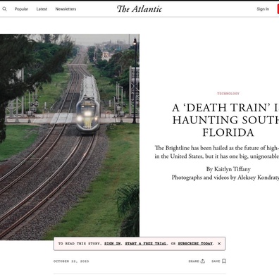 ทำไมรถไฟความเร็วสูงของ Florida จึงมีสถิติความปลอดภัยแย่ที่สุดในอเมริกา