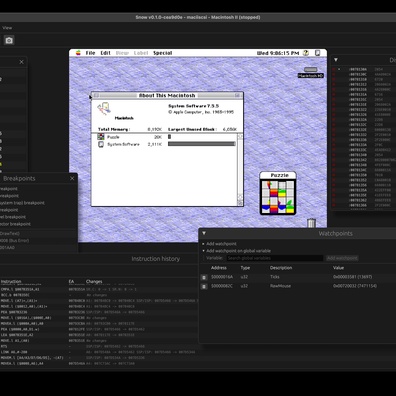 Emulator Snow Baharu Membawa Emulasi Mac Klasik Peringkat Perkakasan ke Sistem Moden