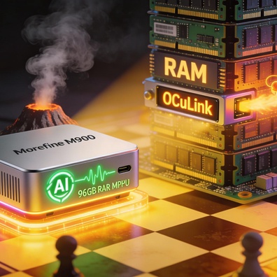 Morefine M900 Mini PC เปิดตัวทั่วโลก: พลัง Ryzen AI, พอร์ต OCuLink และ RAM สูงสุด 96GB ในฟอร์มแฟกเตอร์กะทัดรัด