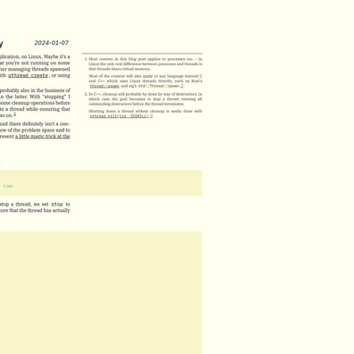 การตามหาวิธียุติเธรดบน Linux อย่างสะอาดสะอ้านที่ยังคงเป็นเรื่องท้าทาย