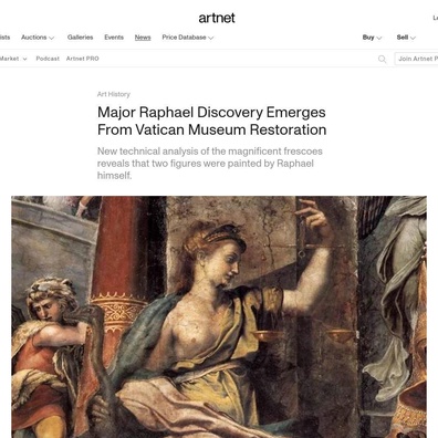 การบูรณะที่ Vatican เผยเทคนิคการวาดภาพสีน้ำมันเชิงทดลองของ Raphael ที่ไม่เคยพบที่ไหนมาก่อน