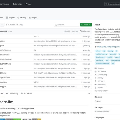 เครื่องมือ Create-LLM ก่อให้เกิดการถกเถียงเกี่ยวกับที่มาของโค้ดที่สร้างโดย AI