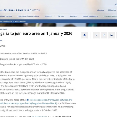 Penggunaan Euro Bulgaria Mencetuskan Perdebatan Sengit Mengenai Kedaulatan Ekonomi Berbanding Integrasi