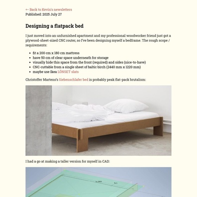 Desainer Mengeksplorasi Tools CAD untuk Furniture Flatpack namun Menghadapi Tantangan Workflow