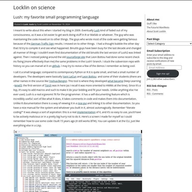 Lush: ภาษาโปรแกรมมิ่ง Lisp ที่ถูกลืมซึ่งบุกเบิกการพัฒนา Deep Learning