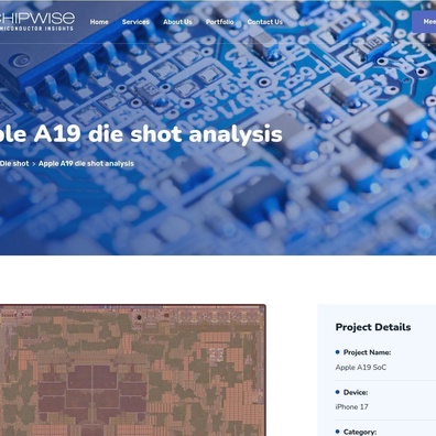 Imej Die Shot Apple A19 Muncul dengan Analisis Terhad, Versi Resolusi Tinggi Di Sebalik Paywall